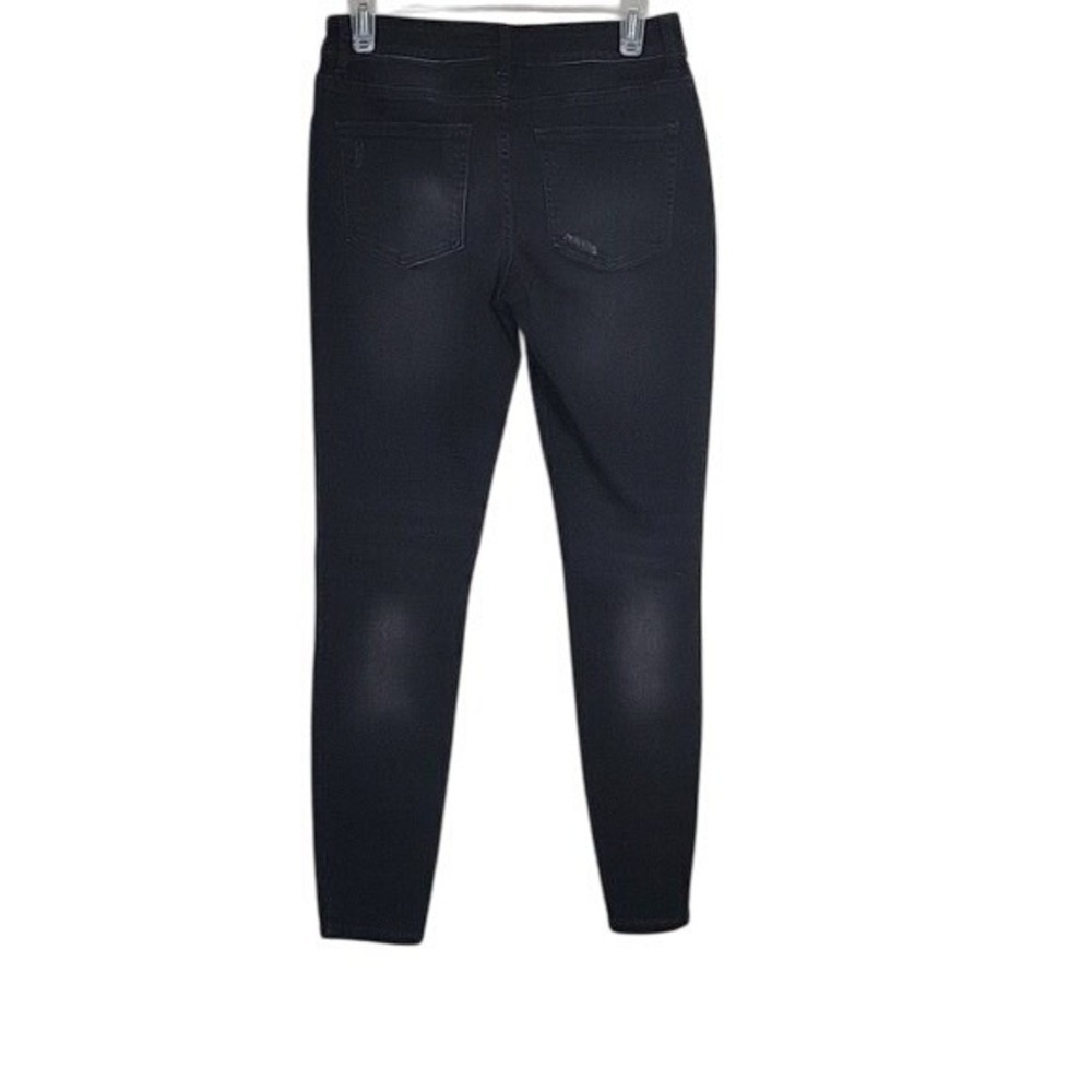 Black Jean Jegging Maurices Black Denim Jeans Size M 28 EUC - Picture 4 of 8